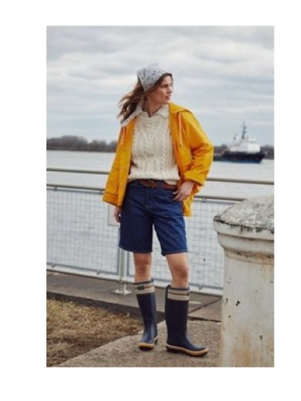 NWOT We The Free Seafarer Yellow Raincoat